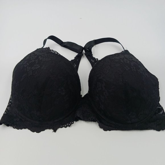 RAMPAGE INTIMATES 40DD BLACK LACE BRA - Picture 2 of 14